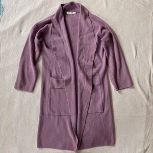Anrabess Open Front Long Cardigan Sweater, Women's Size XL